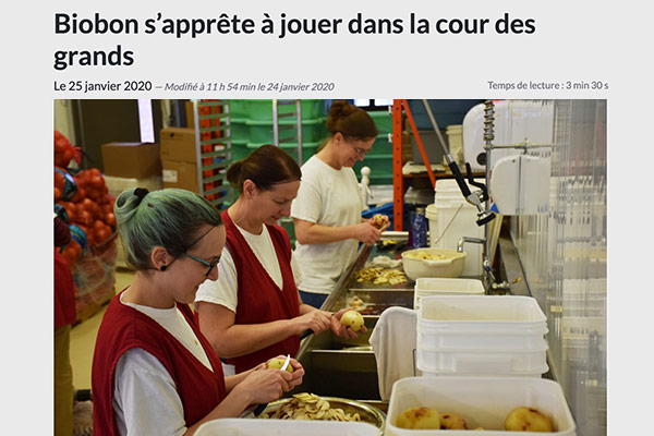 Article de presse au sujet de Bio-Bon Inc.