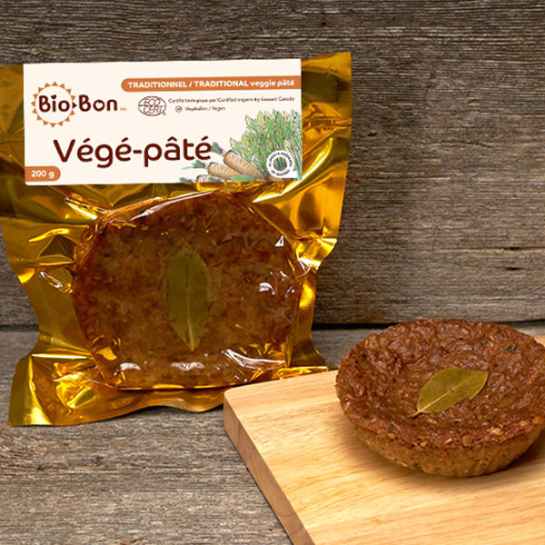 Végé-pâtés 200g de Bio-bon en épicerie