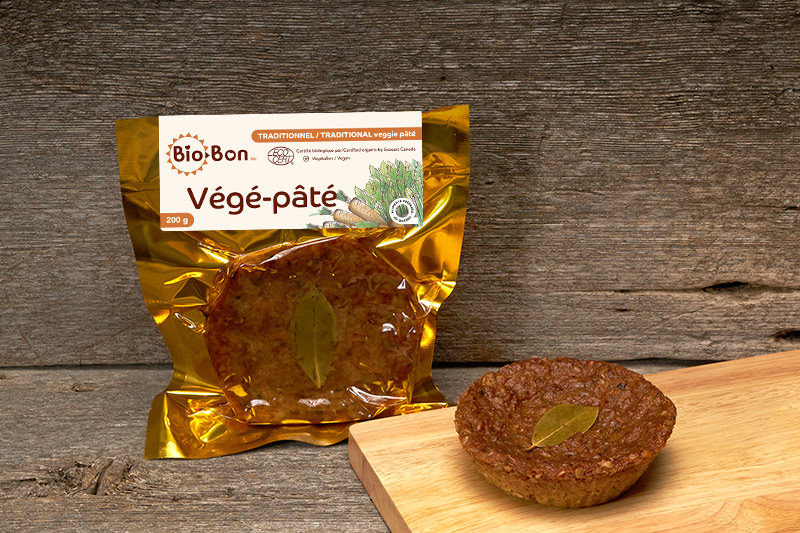 Notre végé-pâté traditionnel 600g