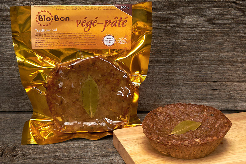 Bio-Bon Inc. veggie pâté packaging
