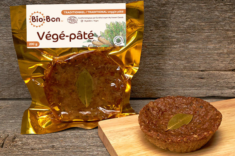 Emballage de végé-pâté Biobon