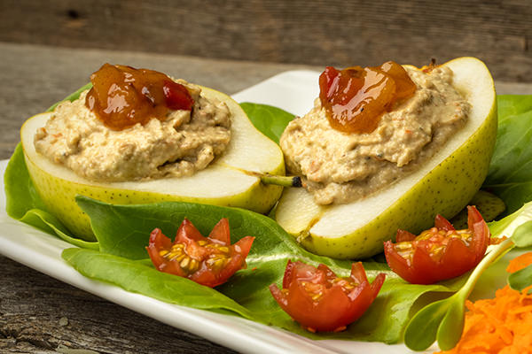 Recette Poires Mousse au Végé-Pâté